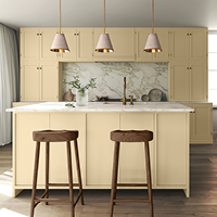 Dulux 2024 paint colour Limitless light yellow beige kitchen cabinets