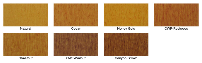 Dulux Semi Transpa Stain Colours - Wooden Paint Colour Chart