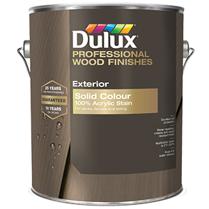 Dulux Solid 100% Acrylic Stain 